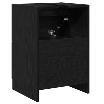 Mobile da Bagno Rovere Nero 40 x 37 x 59 cm | homemem39