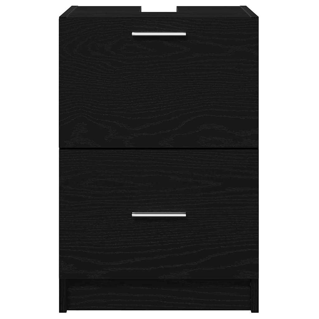 Mobile da Bagno Rovere Nero 40 x 37 x 59 cm | homemem39