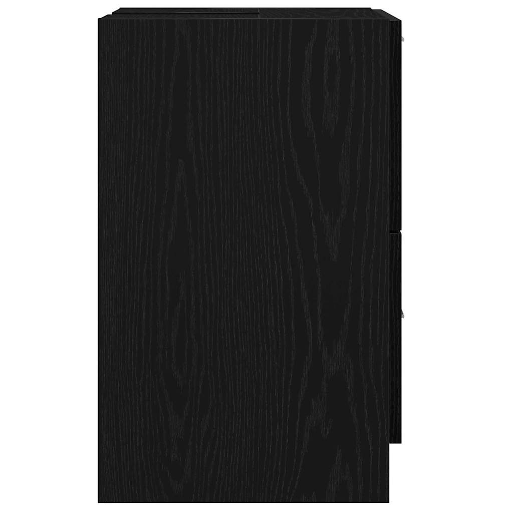 Mobile da Bagno Rovere Nero 40 x 37 x 59 cm | homemem39