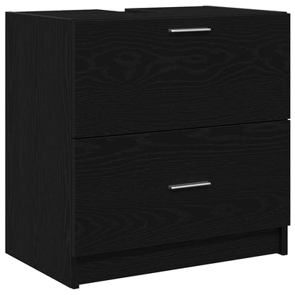 Mobile da Bagno Rovere Nero 59 x 37 x 59 cm | homemem39