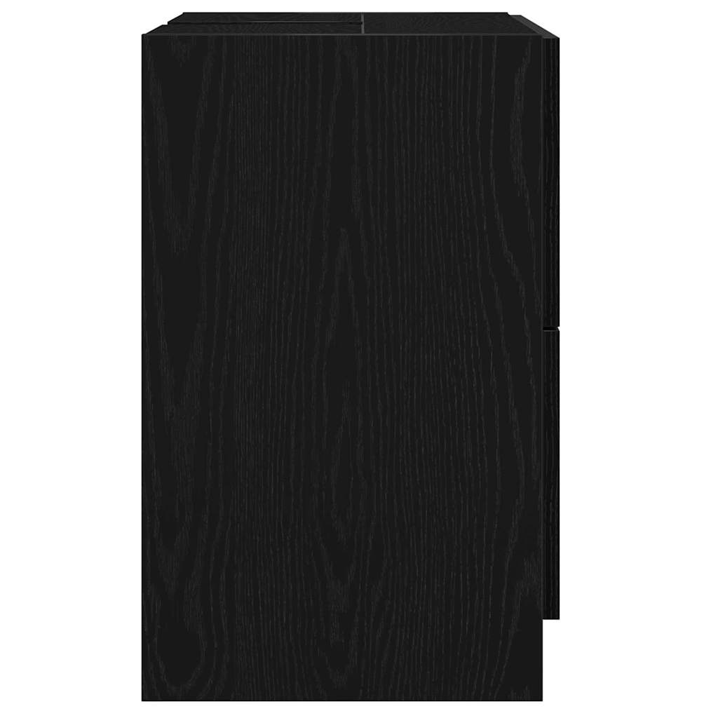 Mobile da Bagno Rovere Nero 59 x 37 x 59 cm | homemem39