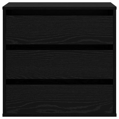 Cassettiera con cassetto Altro Rovere nero 60 x 41 x 58 cm