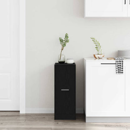 Armadio da Apoteca Rovere nero 30 x 41 x 77.5 cm