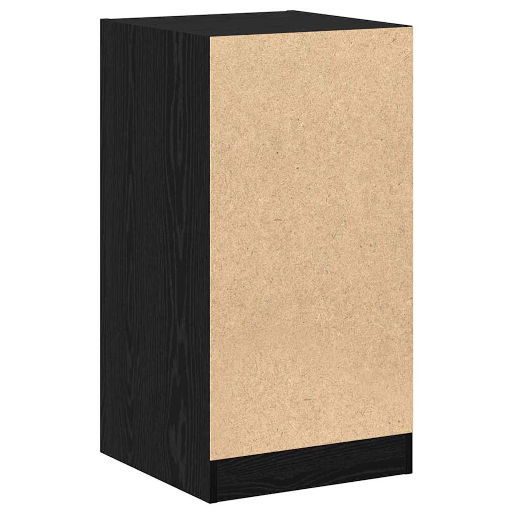 Armadio da Apoteca Rovere nero 40 x 41 x 77.5 cm | homemem39