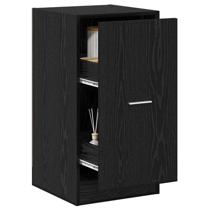 Armadio da Apoteca Rovere nero 40 x 41 x 77.5 cm | homemem39
