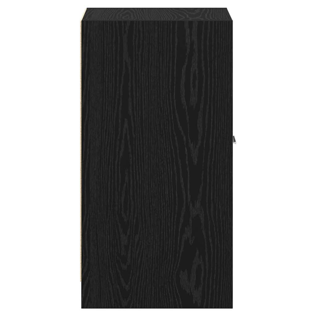Armadio da Apoteca Rovere nero 40 x 41 x 77.5 cm | homemem39