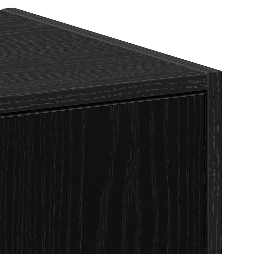 Armadio da Apoteca Rovere nero 40 x 41 x 118 cm | homemem39