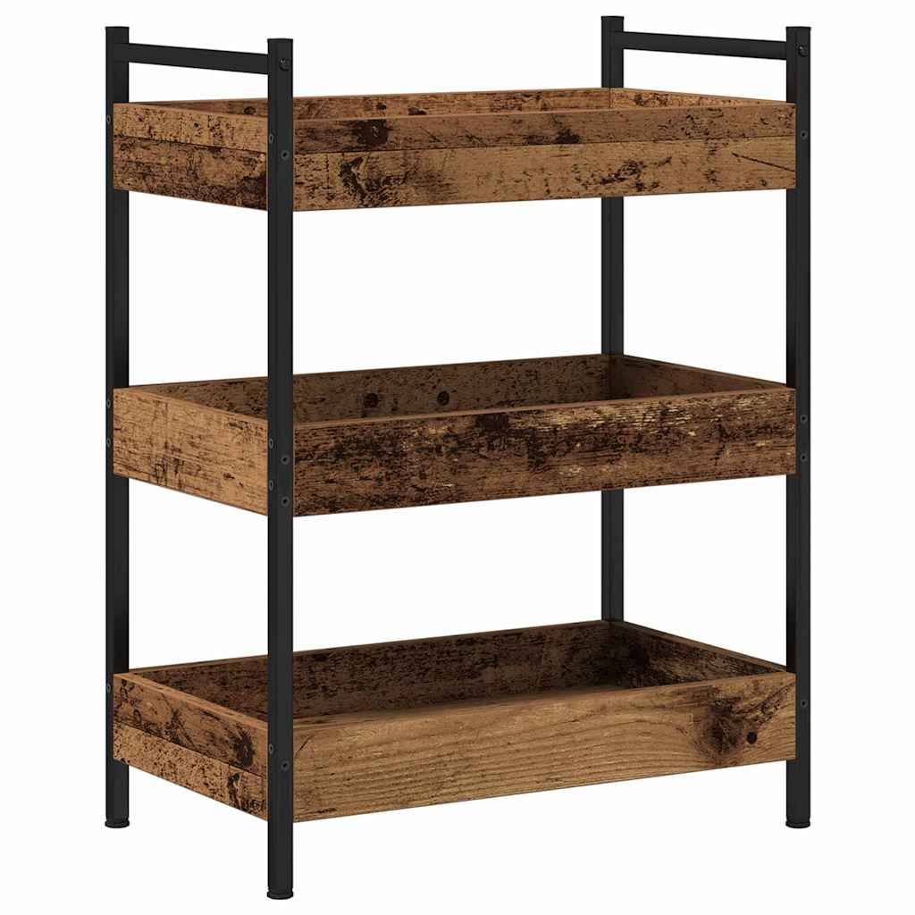 Carrello da Cucina Legno vecchio 50 x 30 x 70 cm