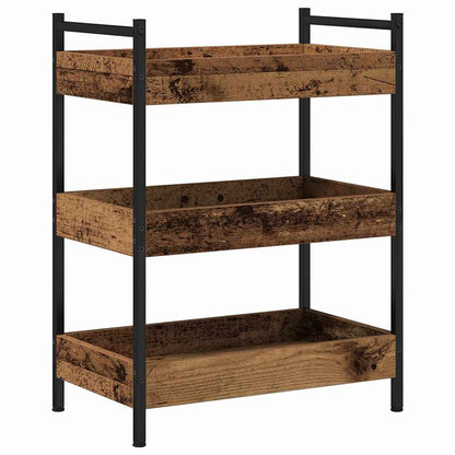 Carrello da Cucina Legno vecchio 50 x 30 x 70 cm