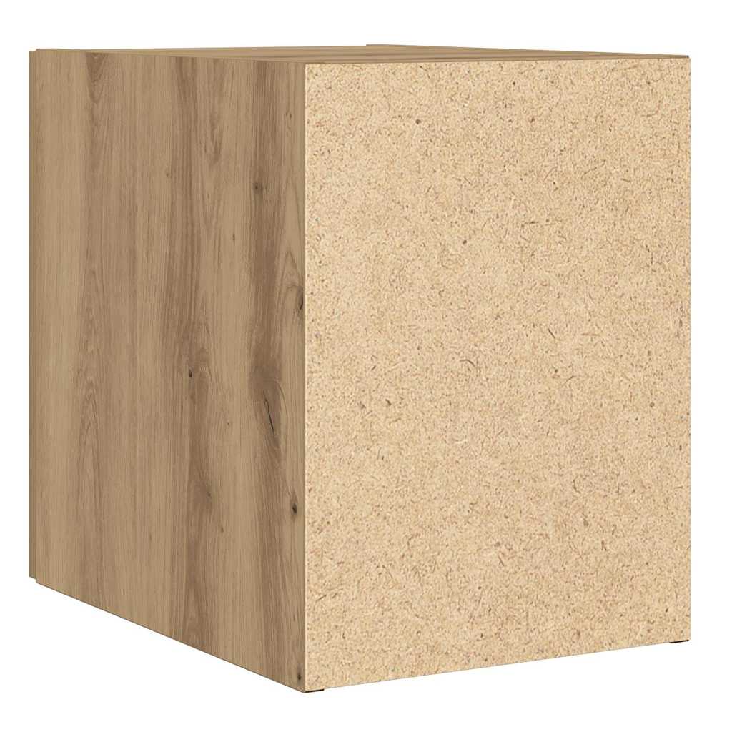 Armadietto a muro rovere artigianale 30 x 42.5 x 40 cm