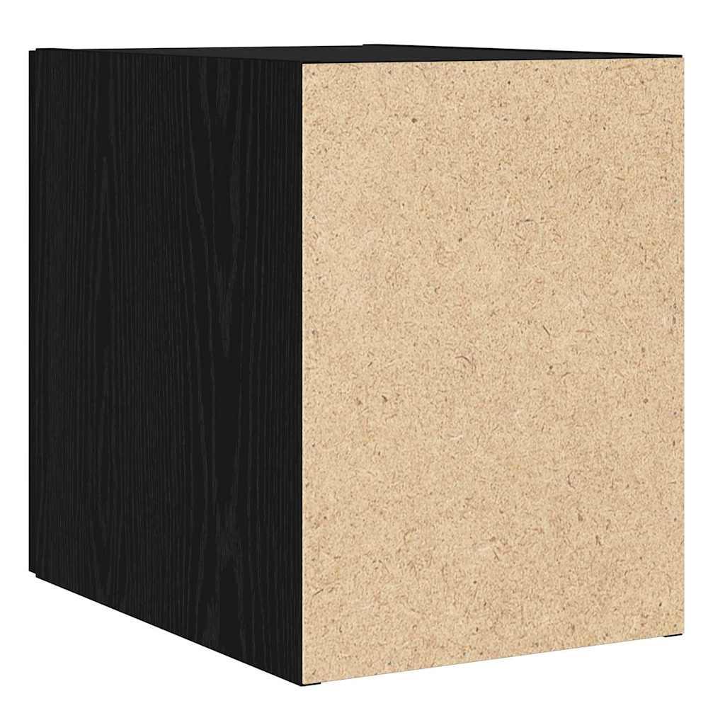 Armadietto a muro Rovere nero 30 x 42.5 x 40 cm