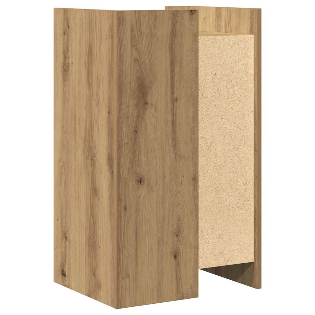 Credenza Rovere artigianale 45 x 35 x 75 cm Legno multistrato