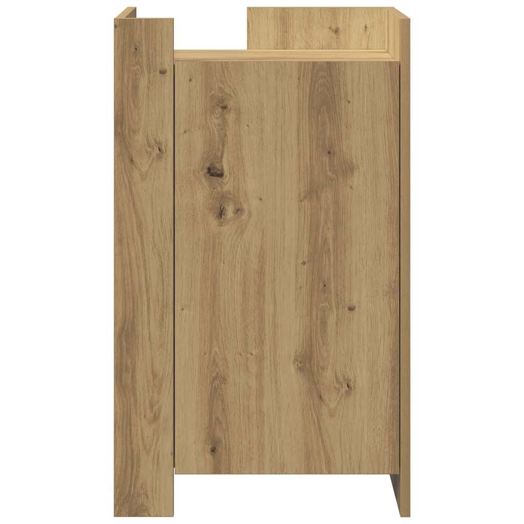 Credenza Rovere artigianale 45 x 35 x 75 cm Legno multistrato