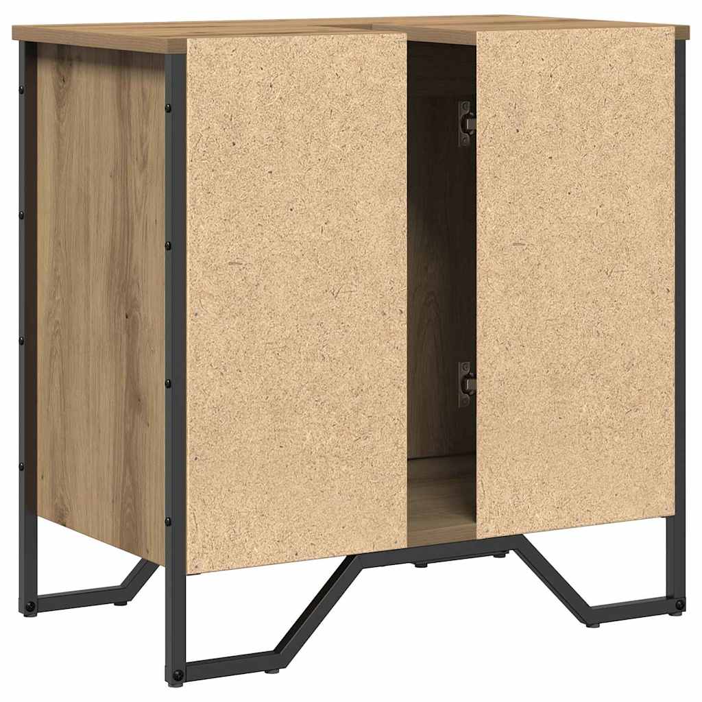 Armadio per Lavabo da Bagno Rovere artigianale 60 x 35 x 60 cm | homemem39
