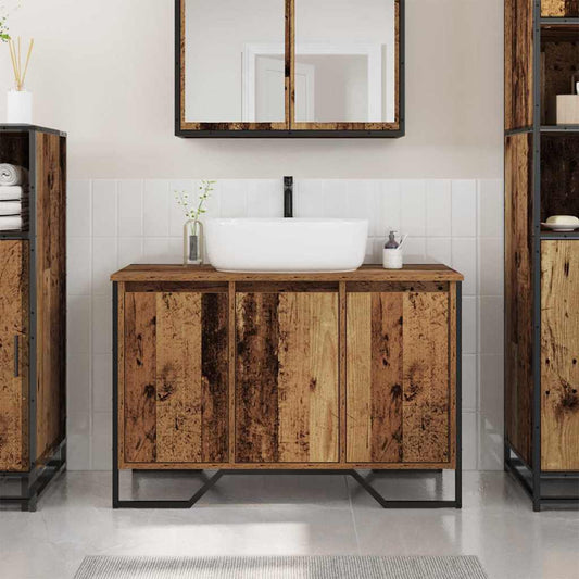 Mobiletto per Lavabo Altro Legno vecchio 91 x 35 x 60 cm | homemem39