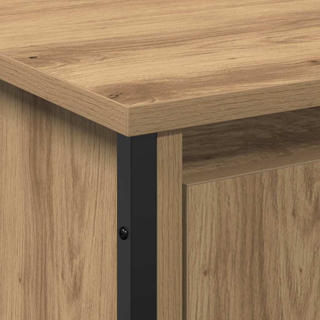 Armadio per Lavabo da Bagno Rovere artigianale 91 x 35 x 60 cm | homemem39