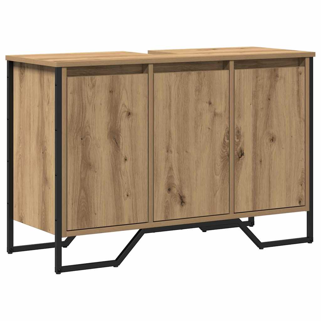 Armadio per Lavabo da Bagno Rovere artigianale 91 x 35 x 60 cm | homemem39