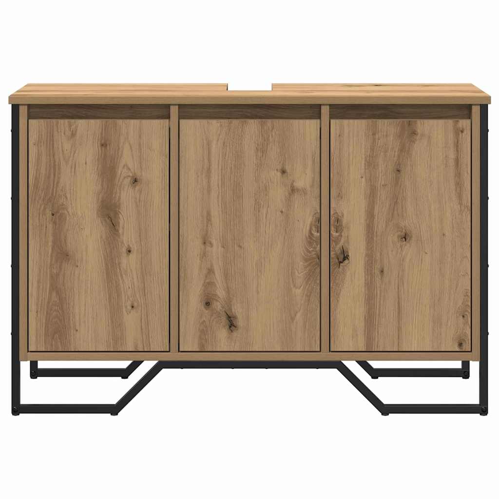 Armadio per Lavabo da Bagno Rovere artigianale 91 x 35 x 60 cm | homemem39