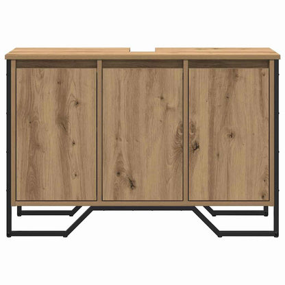 Armadio per Lavabo da Bagno Rovere artigianale 91 x 35 x 60 cm | homemem39