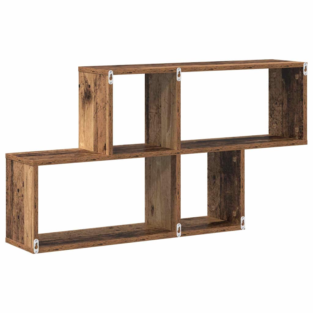 Scaffale da parete con lo scaffale Altro Marrone legno