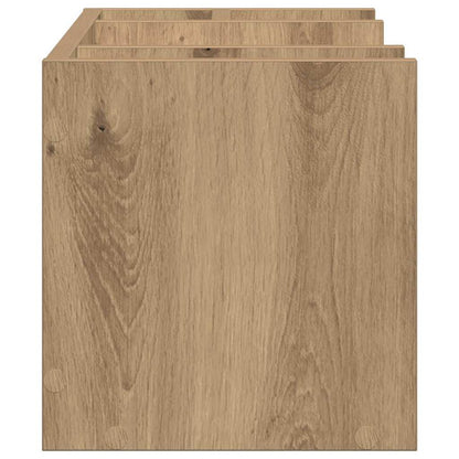 Organizzatore da scrivania Rovere nero 44.5 x 24 x 25 cm