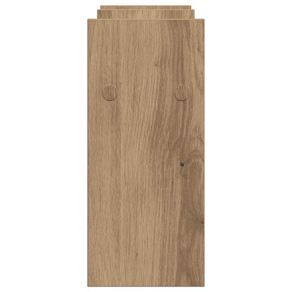 Organizzatore da scrivania rovere artigianale