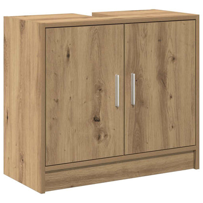 Mobile da Bagno con porta Rovere artigianale 63 x 29 x 55 cm | homemem39