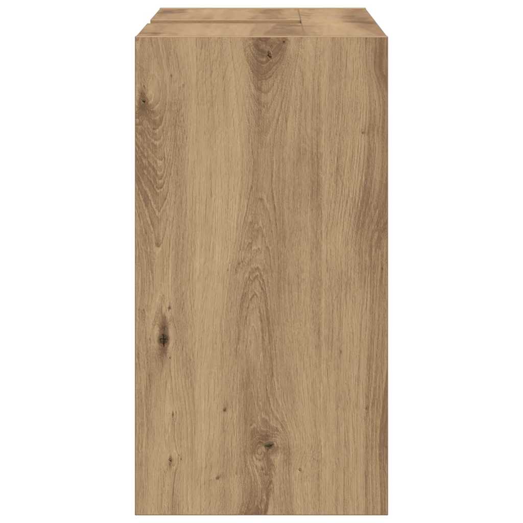 Mobile da Bagno con porta Rovere artigianale 63 x 29 x 55 cm | homemem39