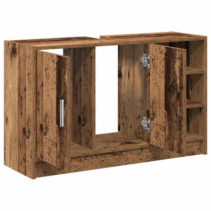 Mobile da Bagno Legno vecchio 90 x 29 x 55 cm Legno multistrato | homemem39