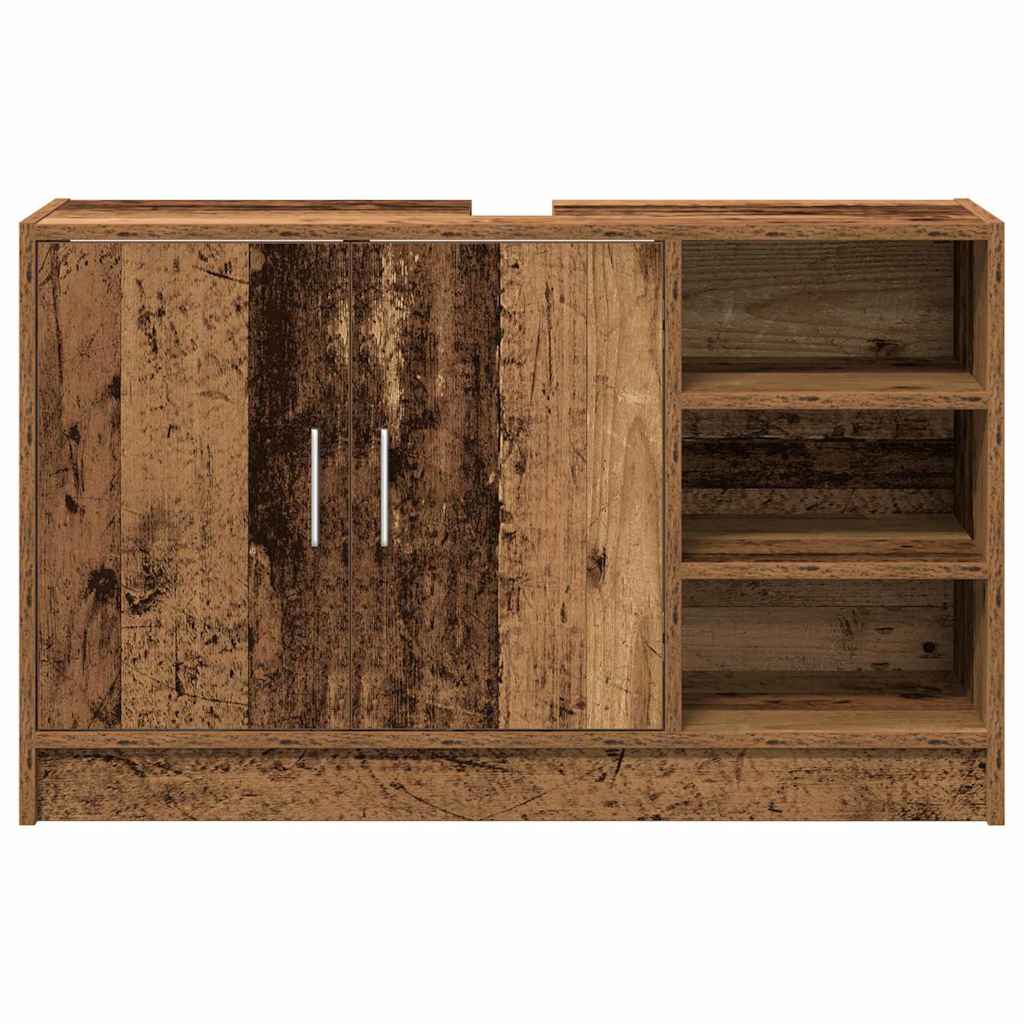 Mobile da Bagno Legno vecchio 90 x 29 x 55 cm Legno multistrato | homemem39