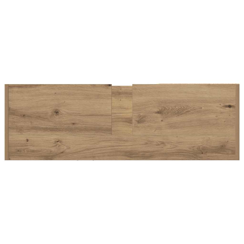 Mobile da Bagno con porta Rovere artigianale 90 x 29 x 55 cm | homemem39