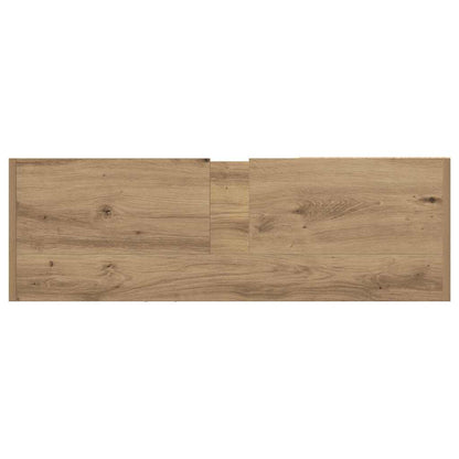 Mobile da Bagno con porta Rovere artigianale 90 x 29 x 55 cm | homemem39