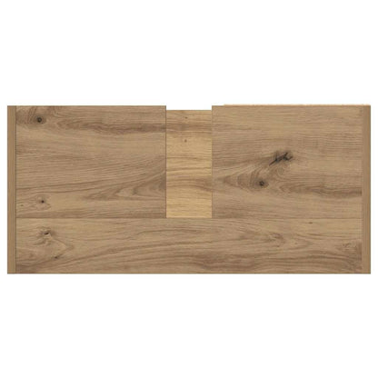 Mobile da Bagno con porta Rovere artigianale 63 x 29 x 55 cm | homemem39