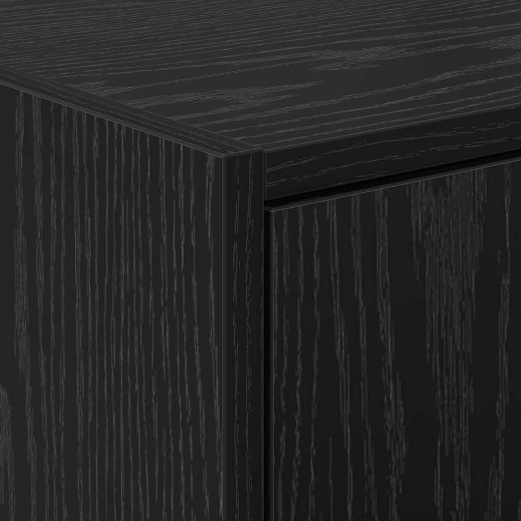 Mobile da Bagno Rovere Nero 63 x 29 x 55 cm Legno multistrato | homemem39