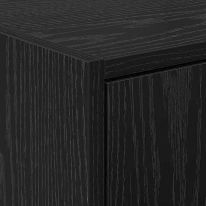 Mobile da Bagno Rovere Nero 63 x 29 x 55 cm Legno multistrato | homemem39