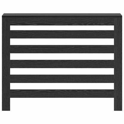 Copertura per radiatori Rovere Nero 104 x 20 x 82 cm