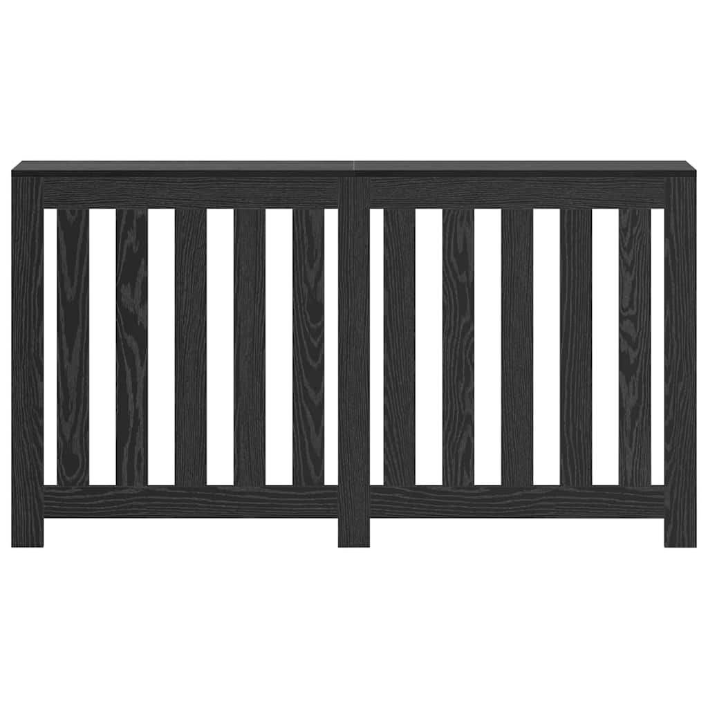 Copertura per radiatori Rovere Nero 149 x 20 x 82 cm