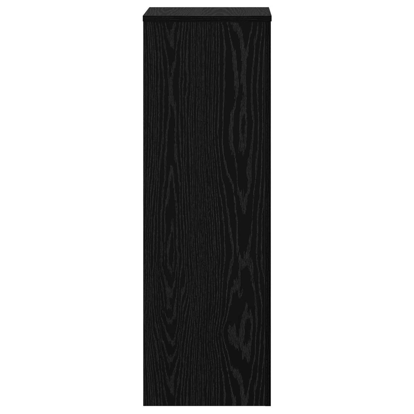 Supporto per piante Rovere Nero 33 x 33 x 100 cm