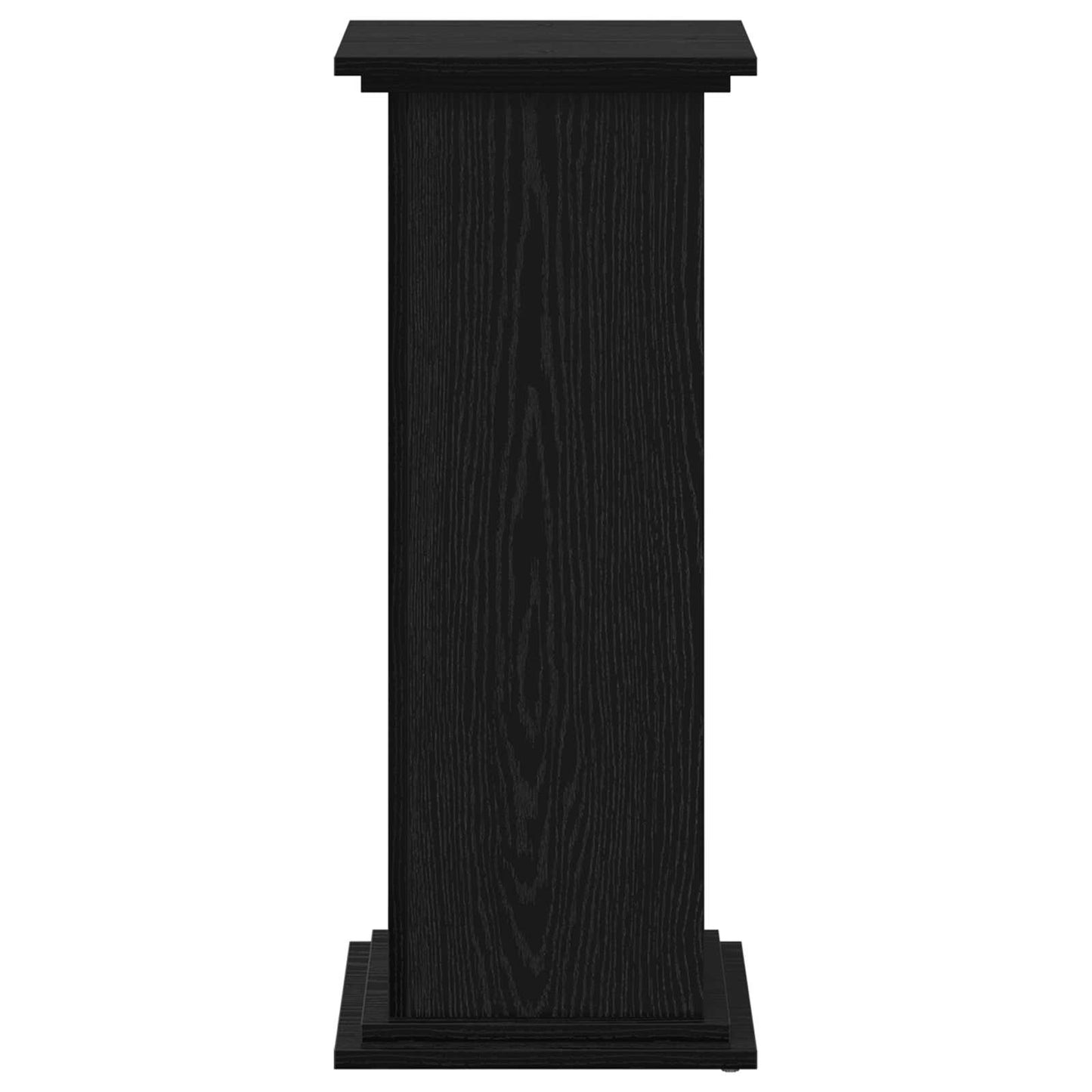 Supporto per piante Rovere Nero 33 x 33 x 80 cm | homemem39