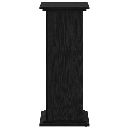 Supporto per piante Rovere Nero 33 x 33 x 80 cm | homemem39