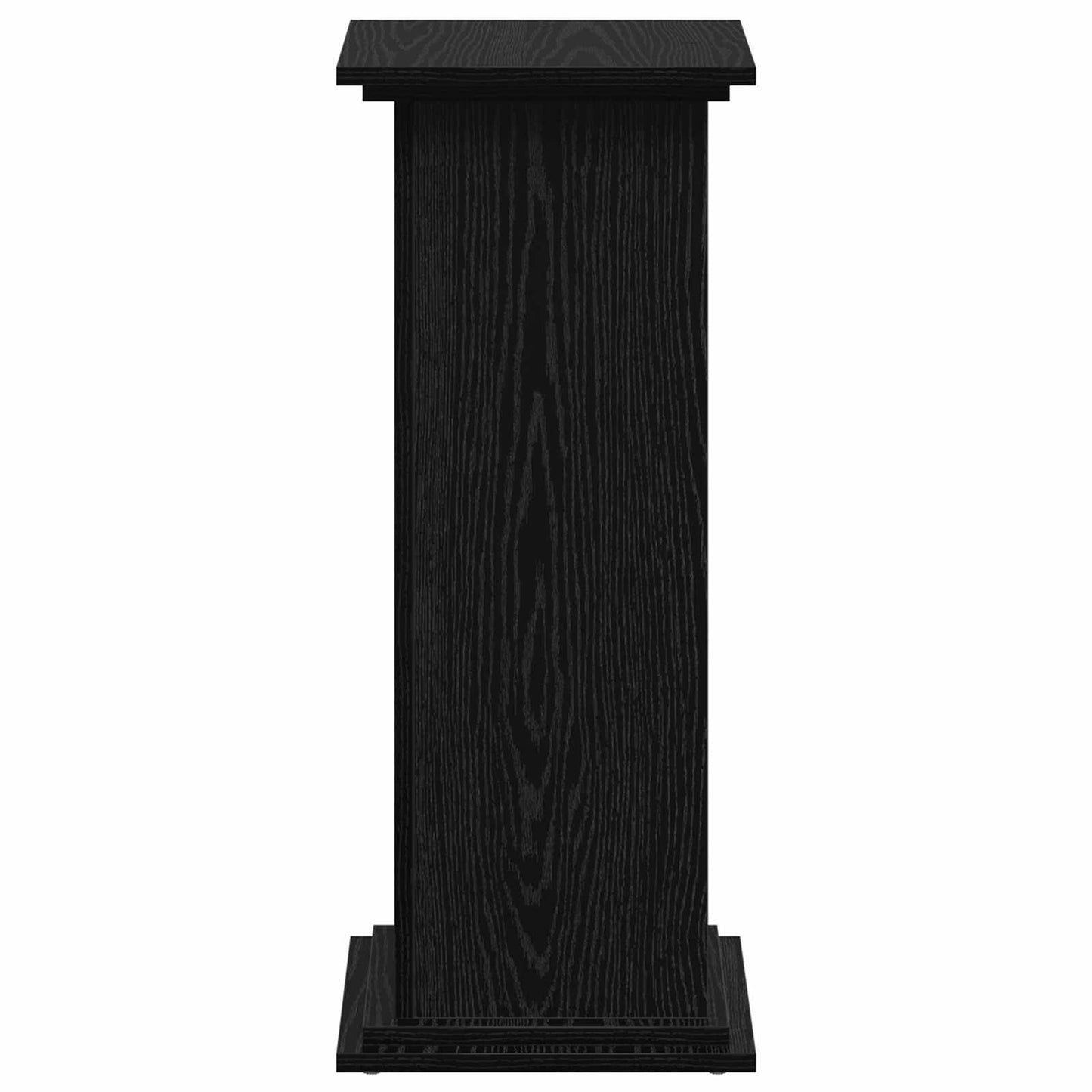 Supporto per piante Rovere Nero 33 x 33 x 80 cm | homemem39
