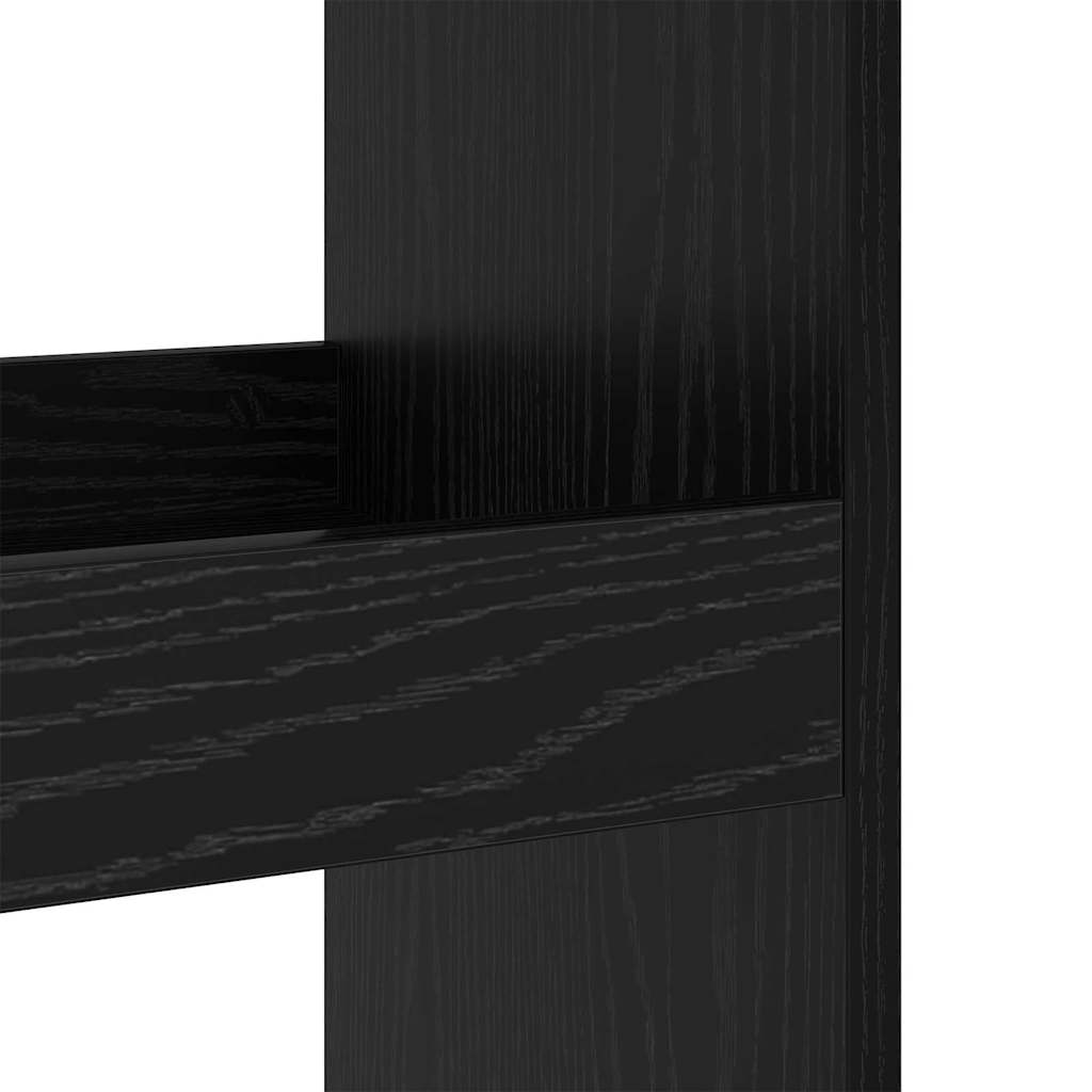 Tavolo da bar Rovere Nero 60 x 60 x 100 cm Legno multistrato | homemem39