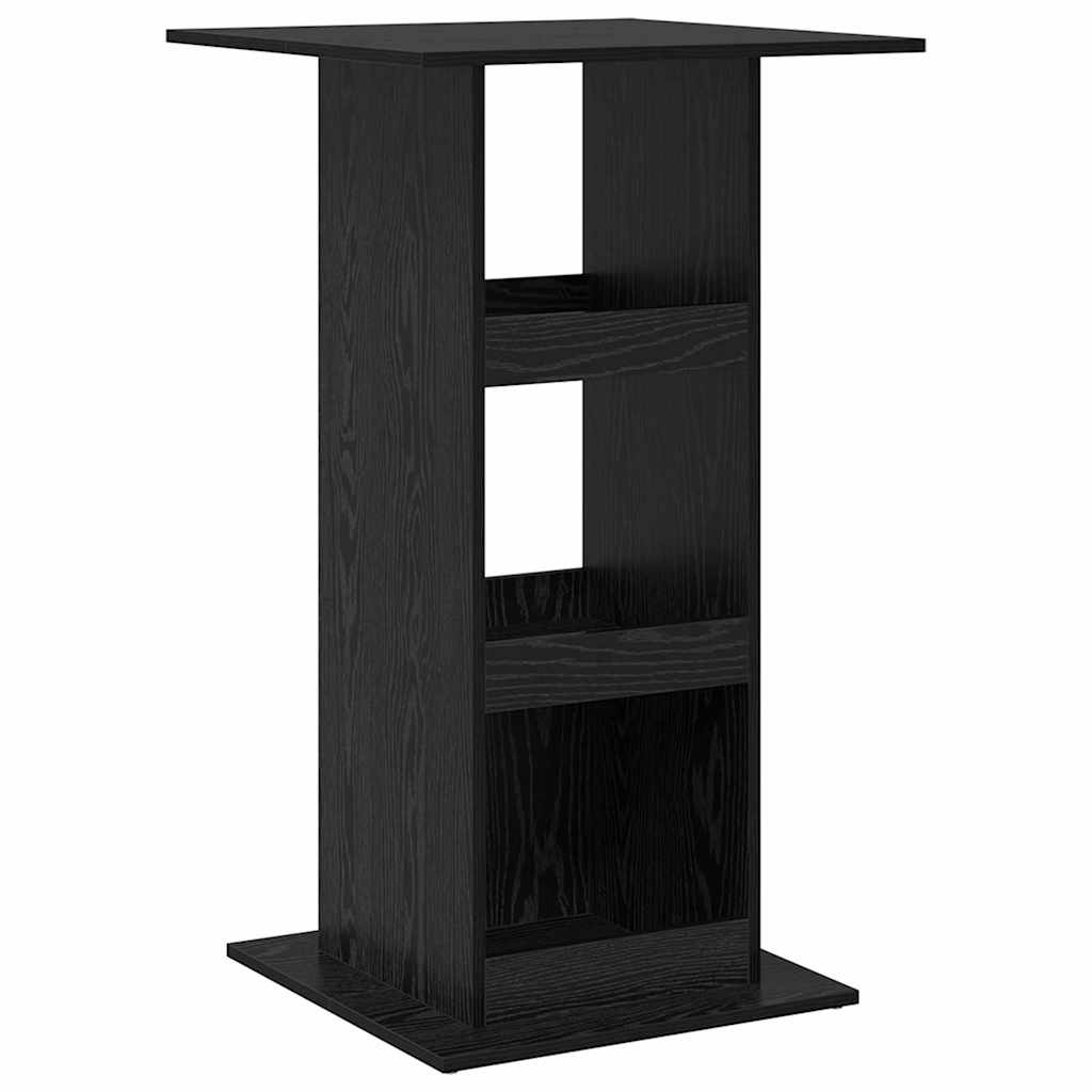 Tavolo da bar Rovere Nero 60 x 60 x 100 cm Legno multistrato | homemem39