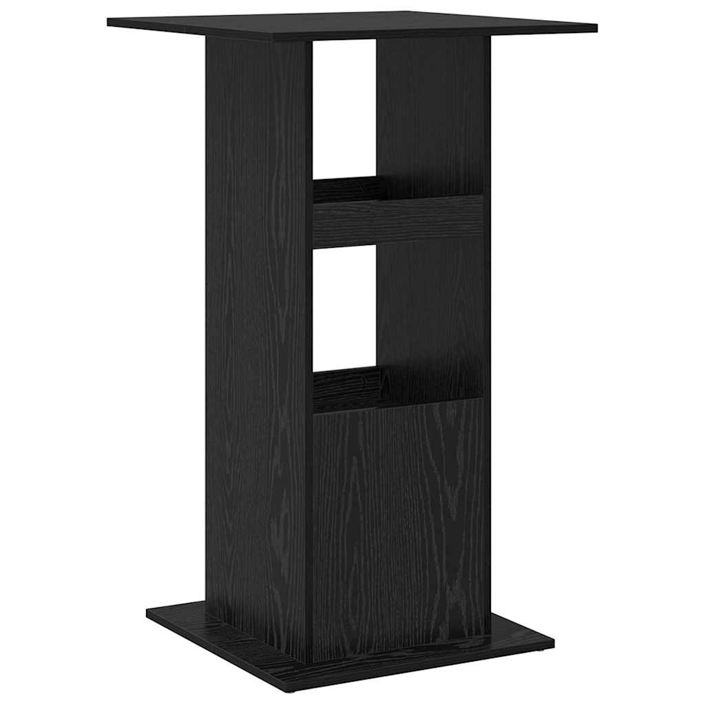 Tavolo da bar Rovere Nero 60 x 60 x 100 cm Legno multistrato | homemem39