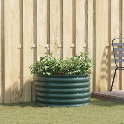 Letto da Giardino Verde 80 x 80 x 44 cm Acciaio