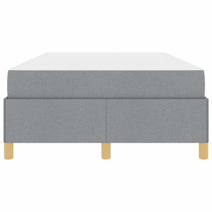 Struttura del letto Grigio chiaro 120 x 190 cm Tessuto