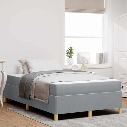Letto a molle Grigio chiaro e bianco e grigio chiaro - homemem39