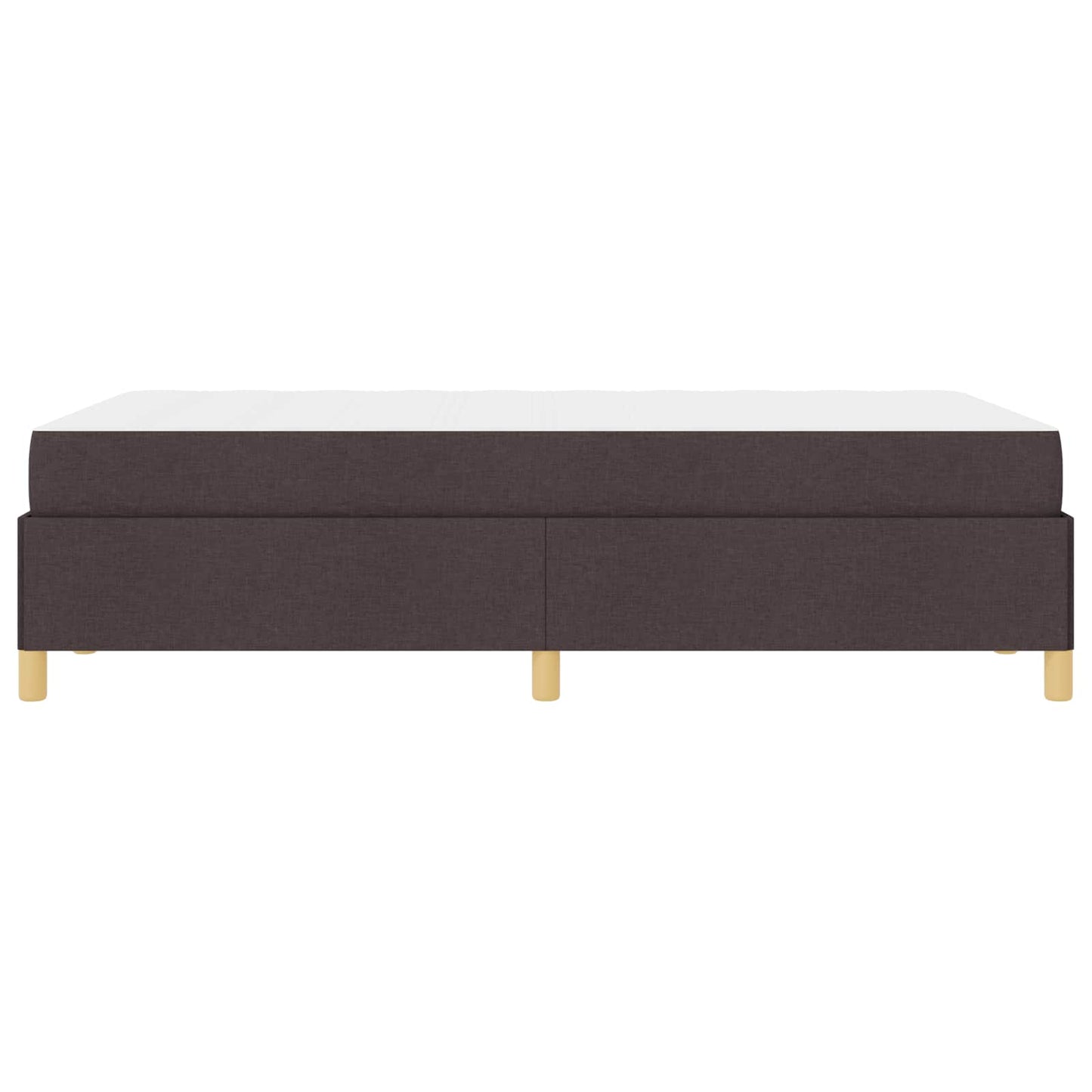 Struttura del letto Marrone Scuro 120 x 200 cm Tessuto | homemem39