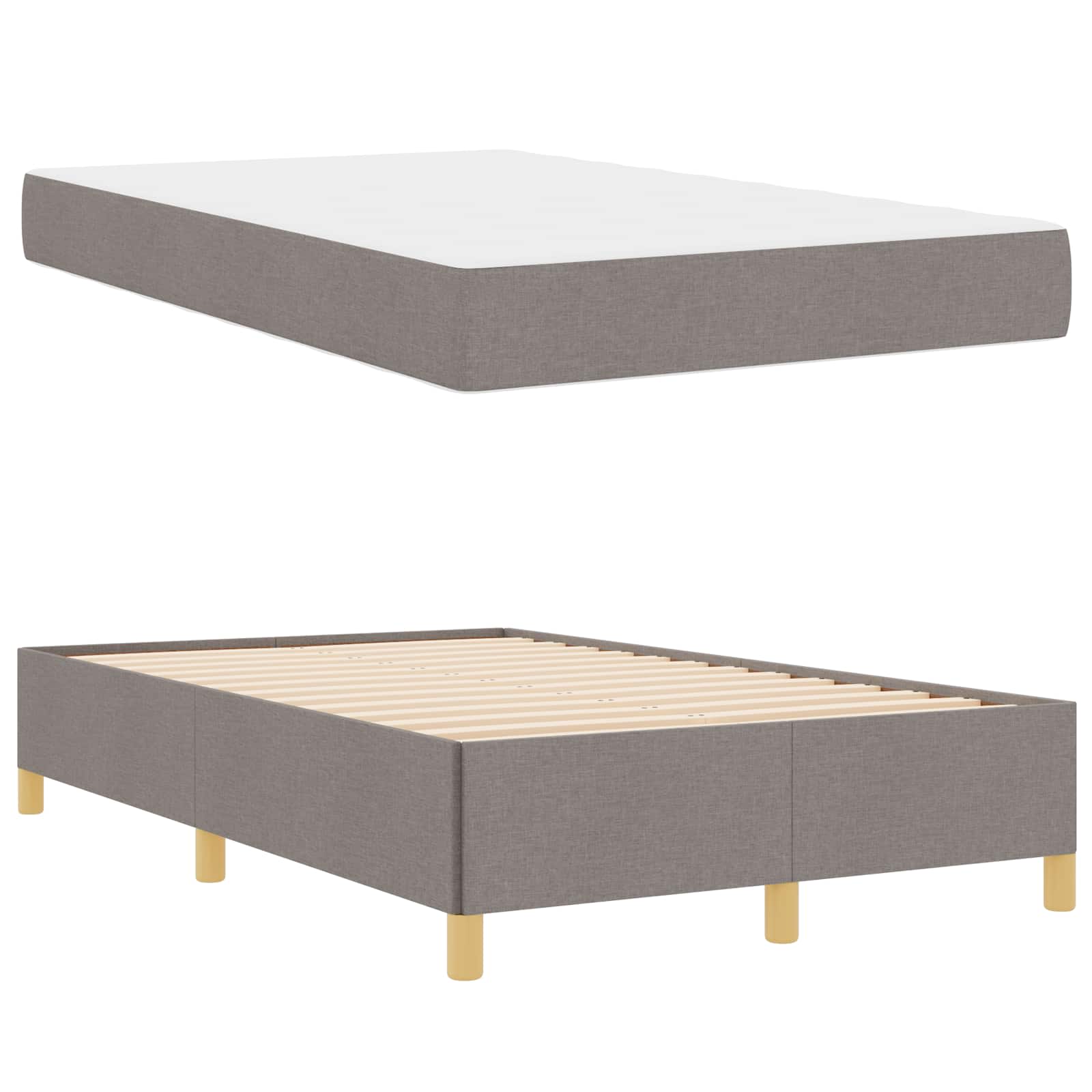 Struttura del letto con materasso Talpa 120 x 200 cm Tessuto | homemem39