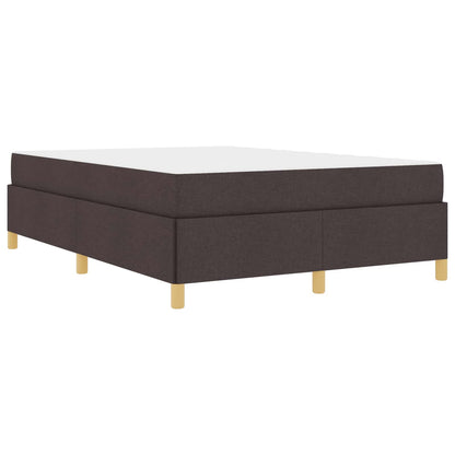 Struttura del letto Marrone Scuro 140 x 200 cm Tessuto | homemem39